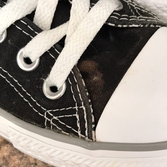 CONVERSE CTAS Women Black double tongue Grey Low Top Canvas | 9 - Picture 9 of 12